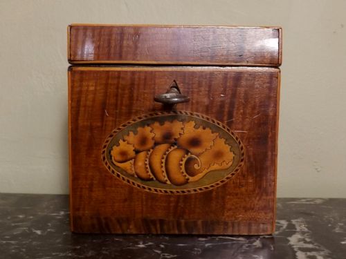 Late 18th C Harewood Tea Caddy