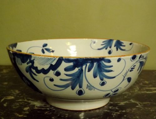 18th C Delft Centre Bowl