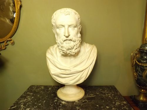 Plaster Bust of Sophocles
