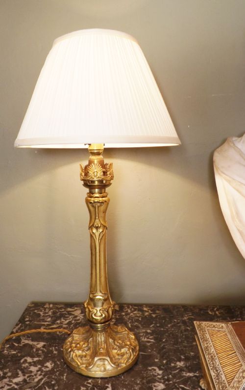 19th C Lamp Base