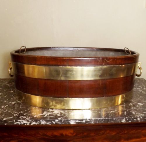 18th C Mahogany Wine Cooler