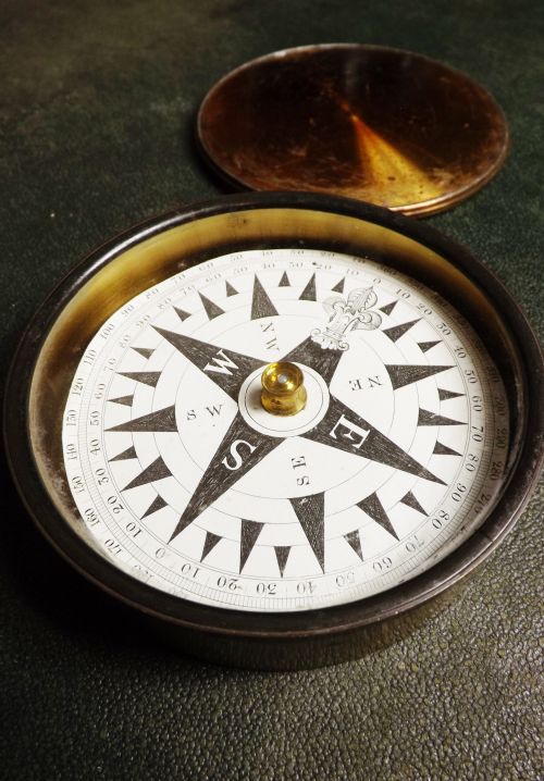 19th C Travel Compass