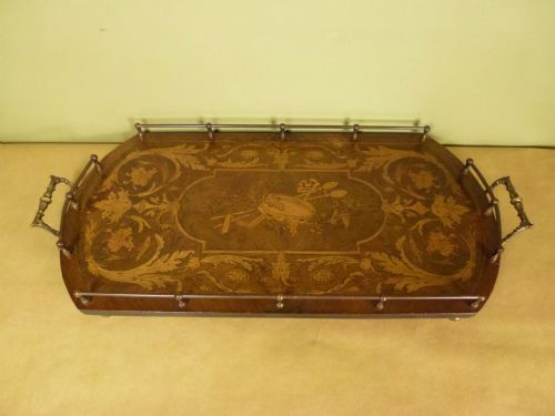 Edwardian Marquetry Tray