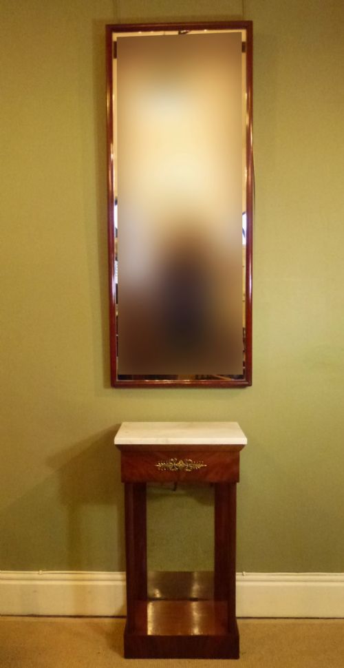 19th C Rectangular Wall Mirror