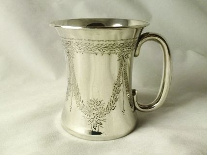 Silver Christening Mug