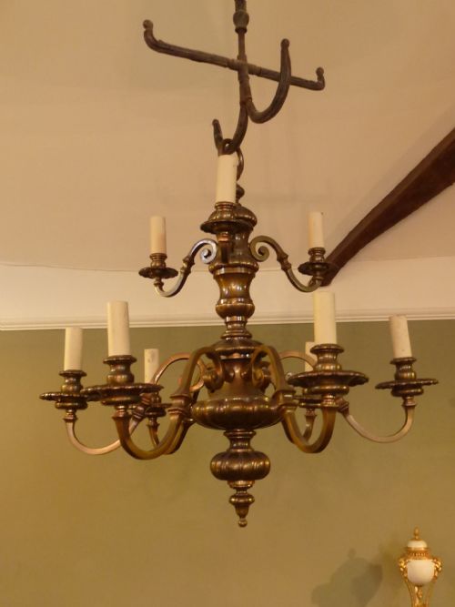 Brass Centre Light