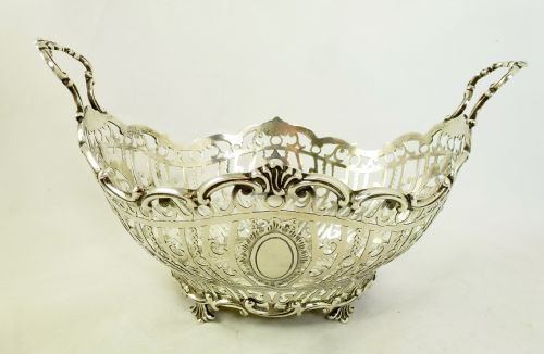 Antique Silver Basket, Sheffield 1909