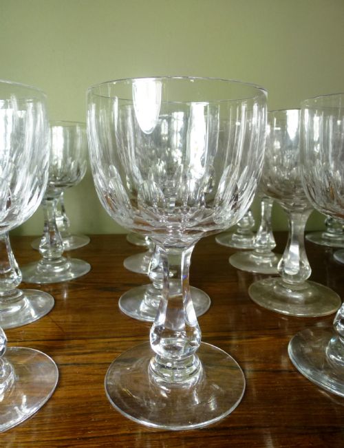 Set of 20 X Antique Claret Glasses