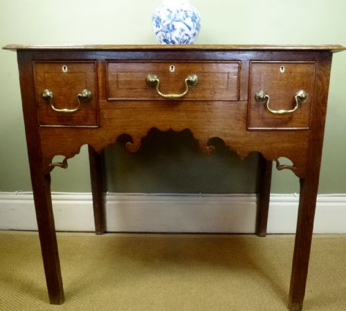 George III Oak Low Boy