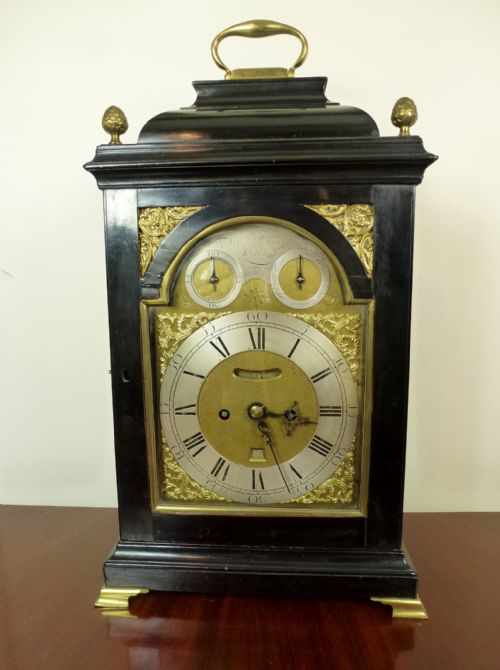 18th C Twin Fusee Bracket Clock - Francis Jersey, London