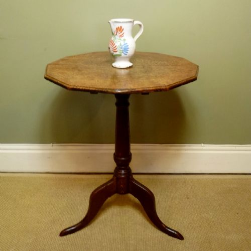 George III Oak Tripod Table