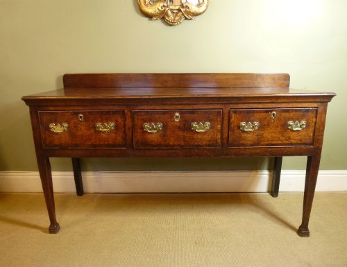 18th C Oak Dresser