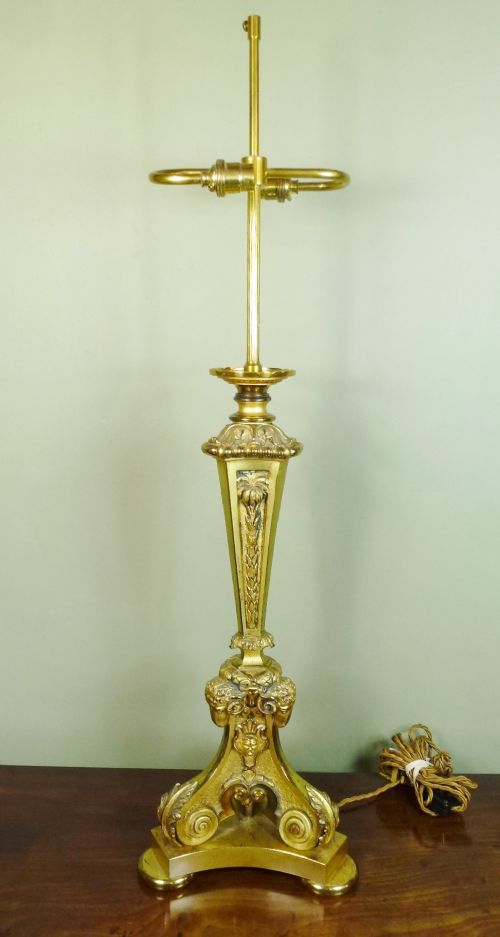 19th C Neo-classical Lamp Base