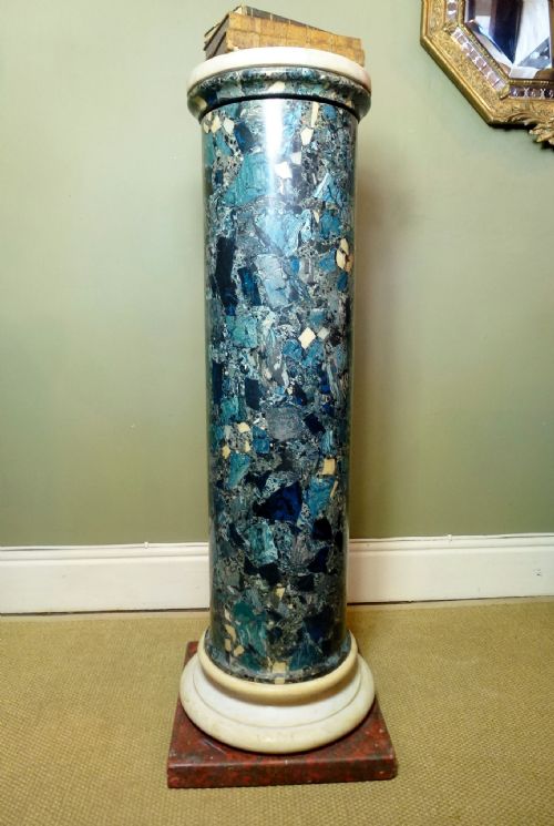 Scagliola 'Marble' Column