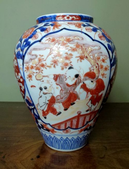 19th C Imari Vase