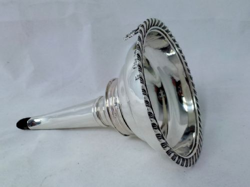 Silver Wine Funnel, 1839