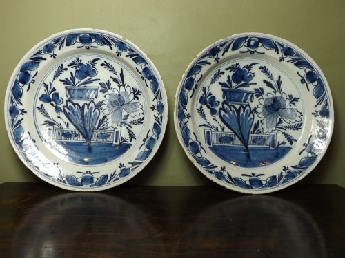 Pair of Delft Chargers