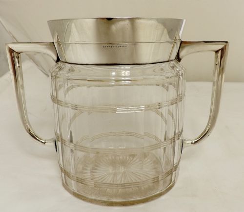 Asprey Silver Biscuit Barrel