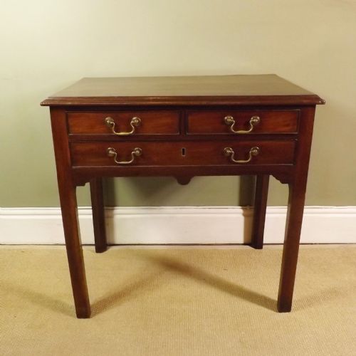 Antique Georgian Mahogany Low Boy Table
