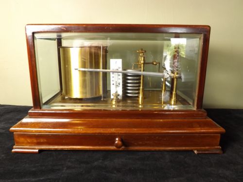 Antique Mahogany Cased Barograph