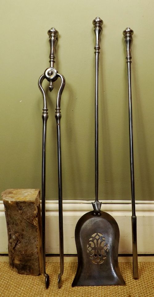Set of Early 19th C Fire Tools