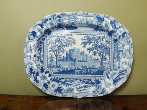 19th C Meat Plate