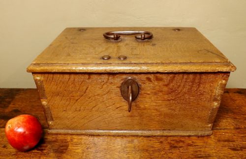18th C Oak Box