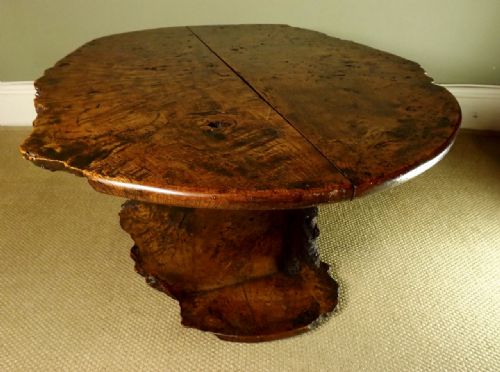 Burr Elm Coffee Table