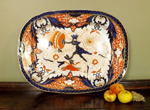 19th C Meat Plate