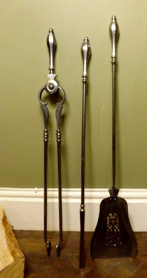 Set of George III Fire Tools