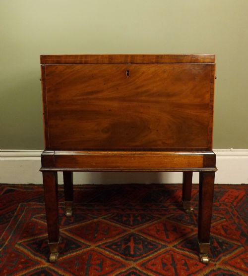 Early 19th C Mahogany Cellarette