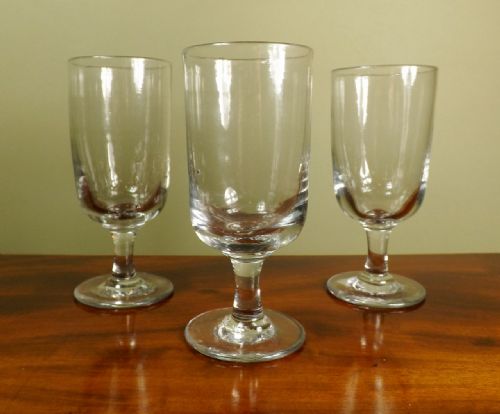 Three 19th C Rummers