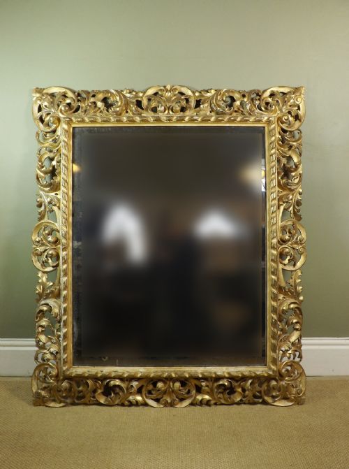 Large Giltwood Mirror