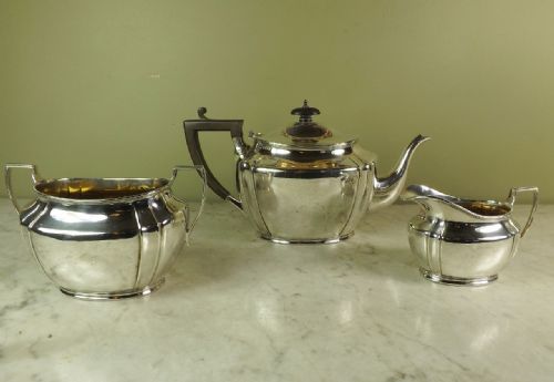 Antique Silver Tea Set 1920