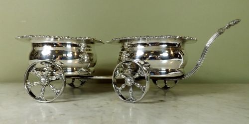 19th C Decanter Carriage