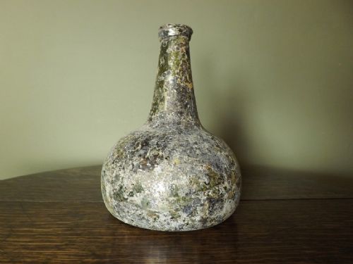 Early 18th C Wine Bottle