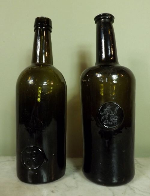 Two Oxford Wine Bottles