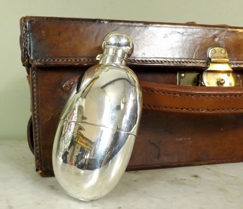 Silver Hip Flask, 1895