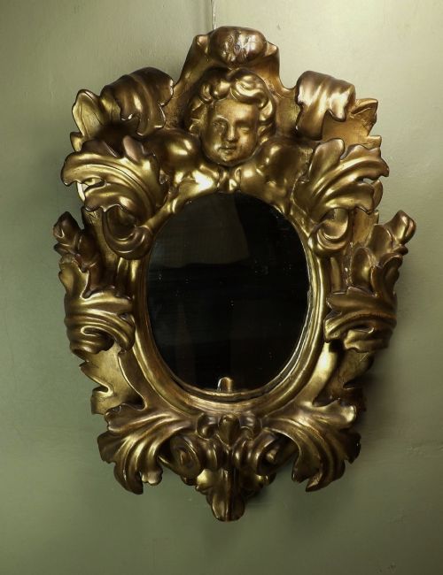 Early 18th C Gilt Mirror