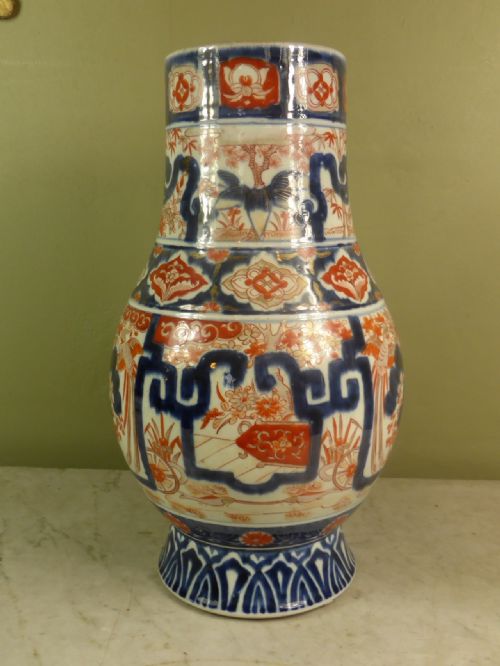 Antique 19th C Imari Vase