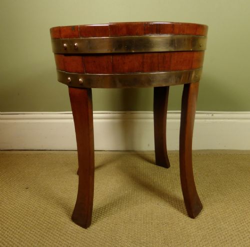 19th C Teak Jardinere
