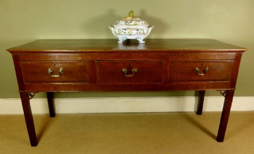 George III Oak Dresser