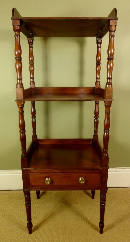 Regency Mahogany What-not