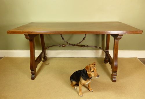 19th C Walnut Table