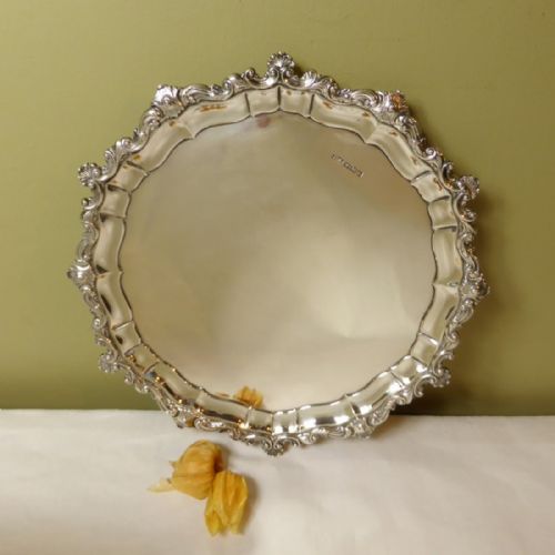 Silver Salver Sheffield 1925
