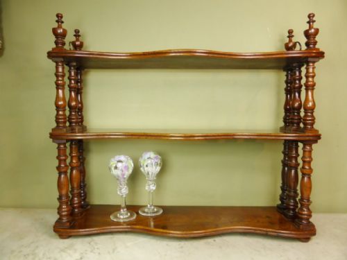 19th C Three Tier Shelves