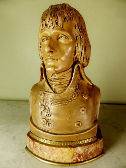 19th C Bust of a Young Napoleon