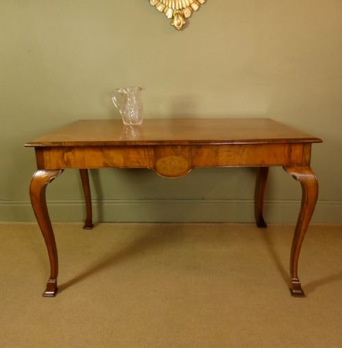 19th C Walnut Table by Gill & Reigate