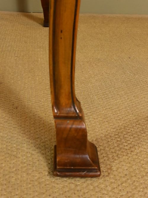 fig 1. 19TH C WALNUT TABLE BY GILL & REIGATE