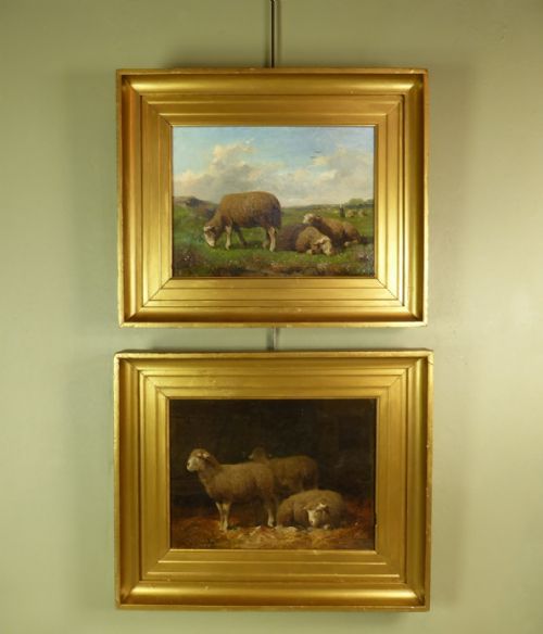 Pair of Signed Oil Paintings